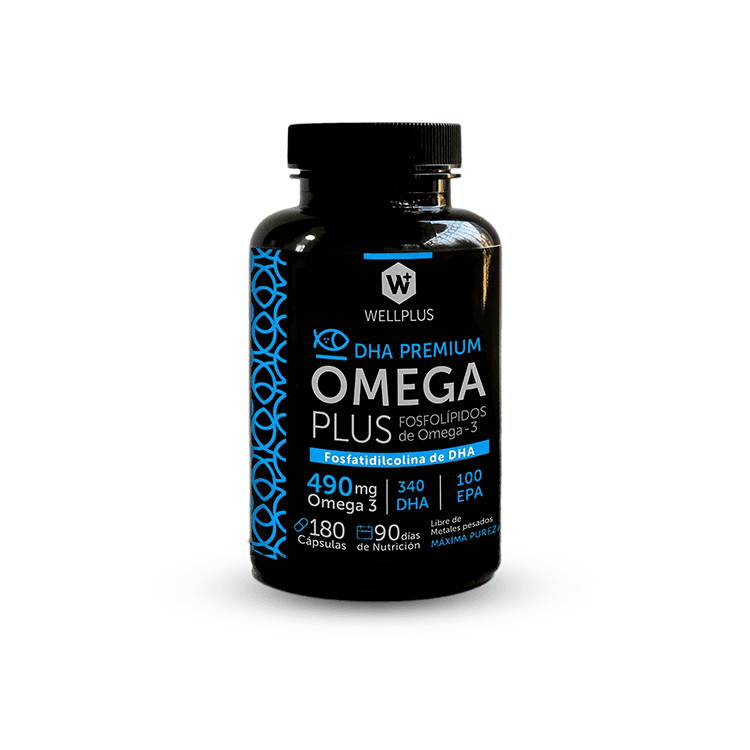 Thumbnail para Omega Plus 490mg 180 cápsulas