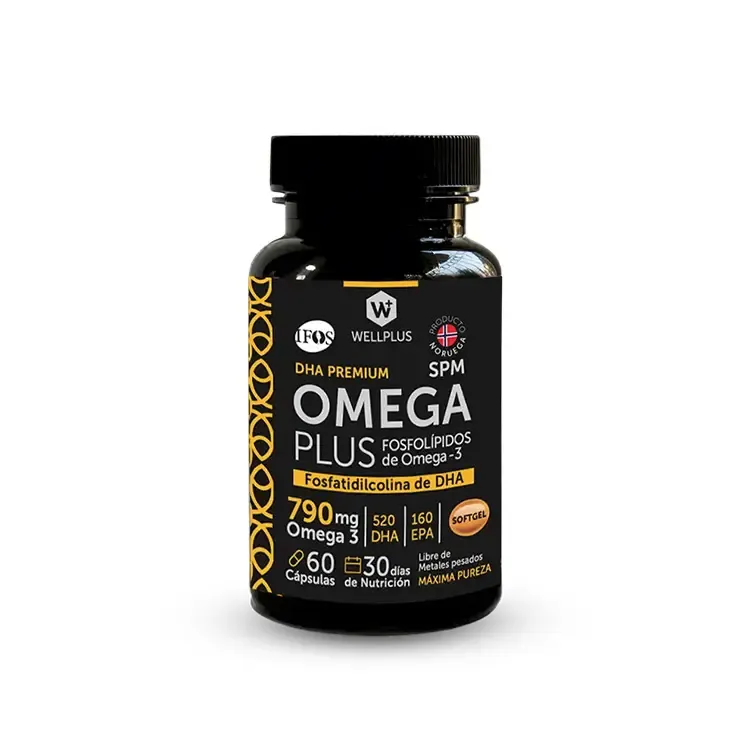 Thumbnail para Omega Plus 790 mg 60 cápsulas
