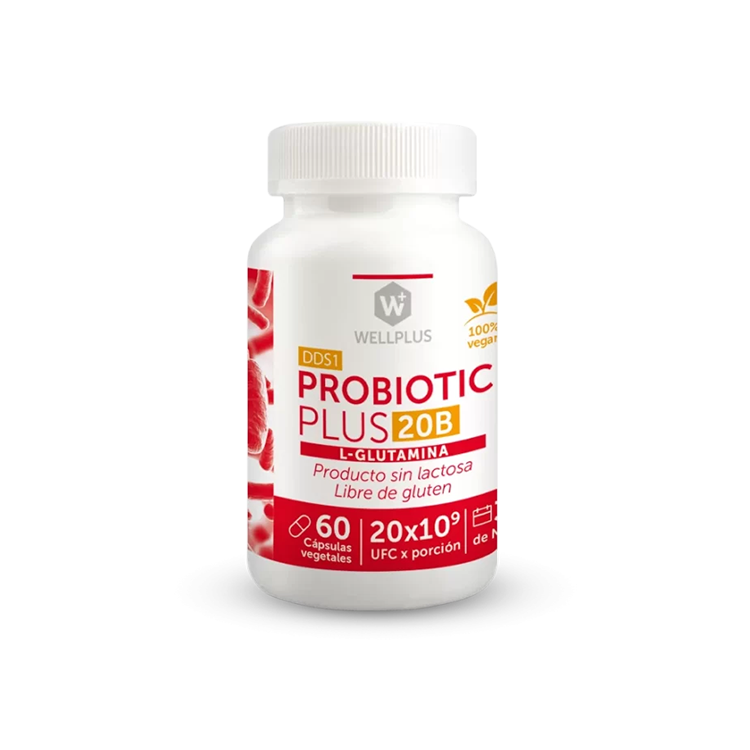 Thumbnail para Probiotic Plus 20B 60 Cápsulas
