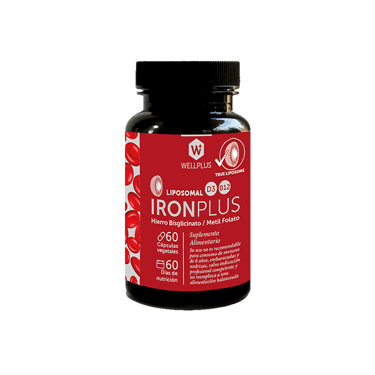 Thumbnail para Iron Plus Liposomal 60 cápsulas