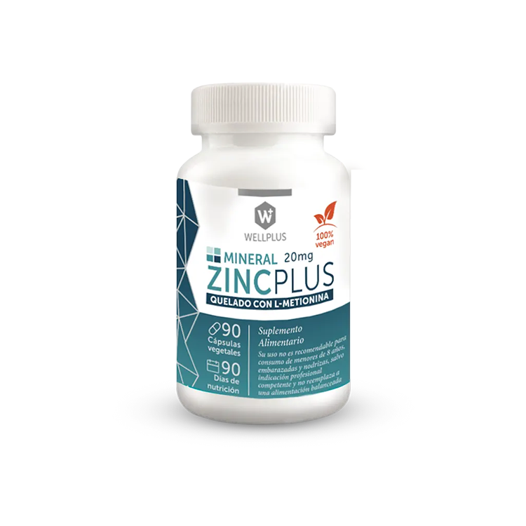 Thumbnail para Zinc Plus 90 cápsulas