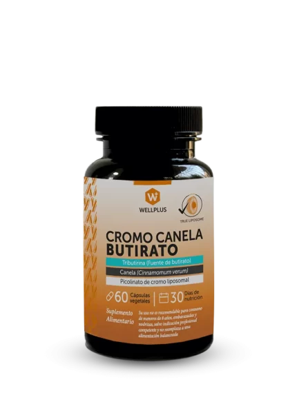 Cromo Canela Butirato 60 cápsulas